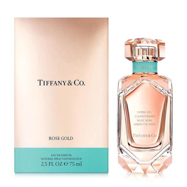 Tiffanys rose gold eau de parfum 75ml vaporizador