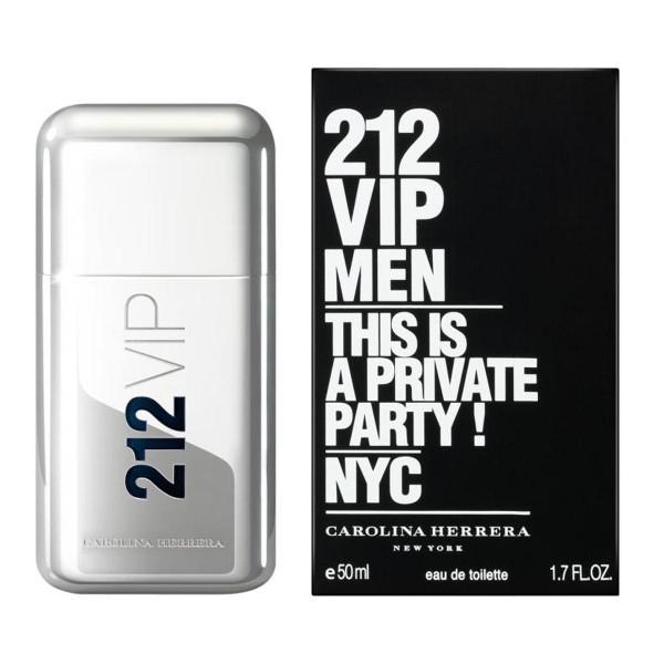Carolina herrera 212 vip men eau de toilette 50ml vaporizador