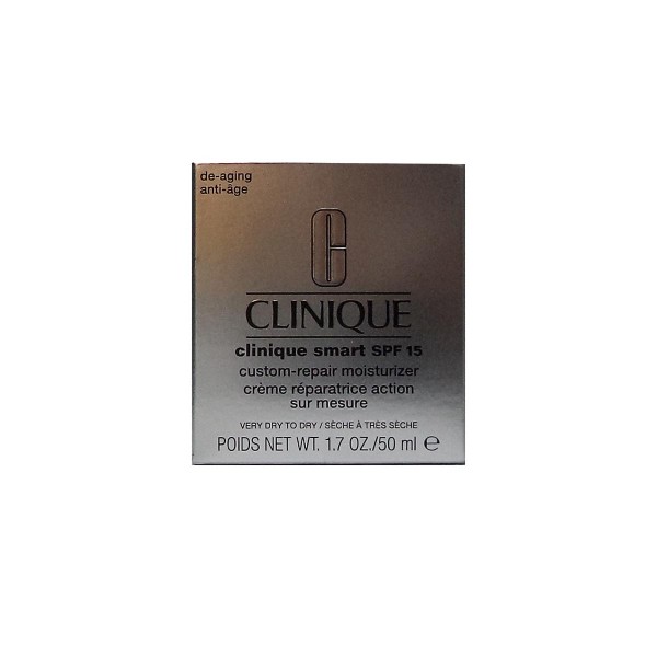 Clinique smart spf15 custom repair moisturizer anti-age seche a tresseche cream 50ml