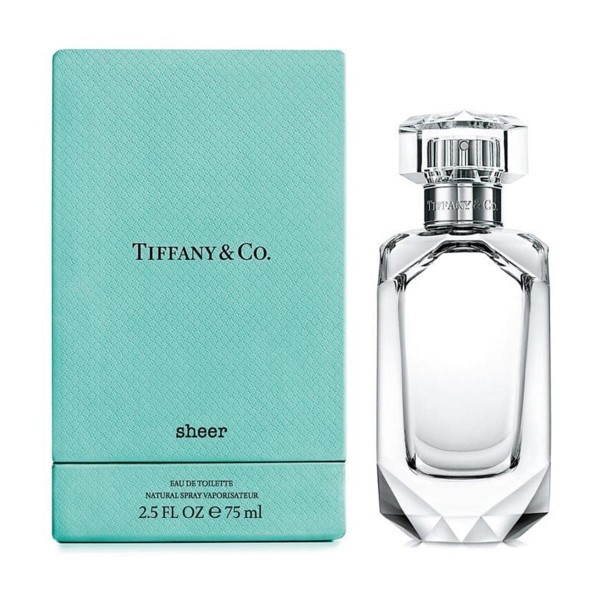 Tiffany's sheer eau de toilette 75ml vaporizador