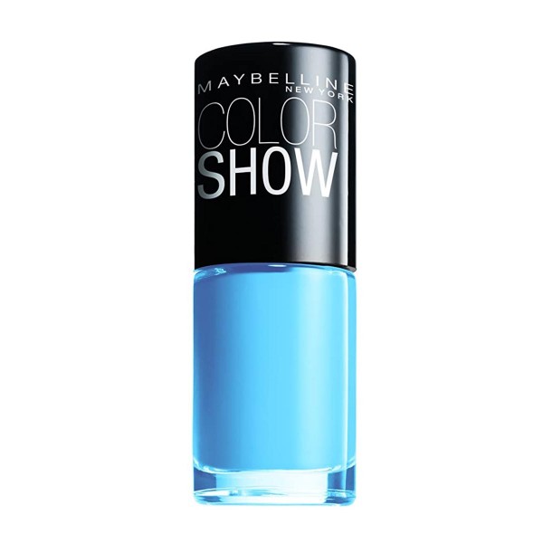 Maybelline color show laca de uñas 286 maybe blue 1un